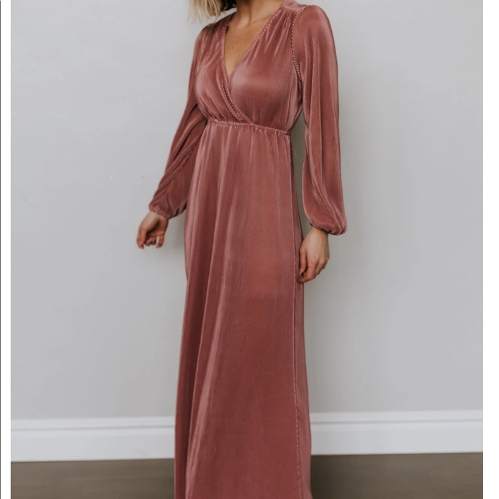 Baltic Born Venus Pleated Maxi Dress